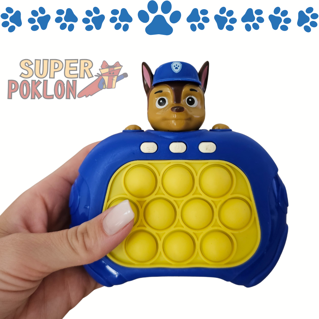 Moćne šape POP IT - Dečija Konzola 4u1🐾