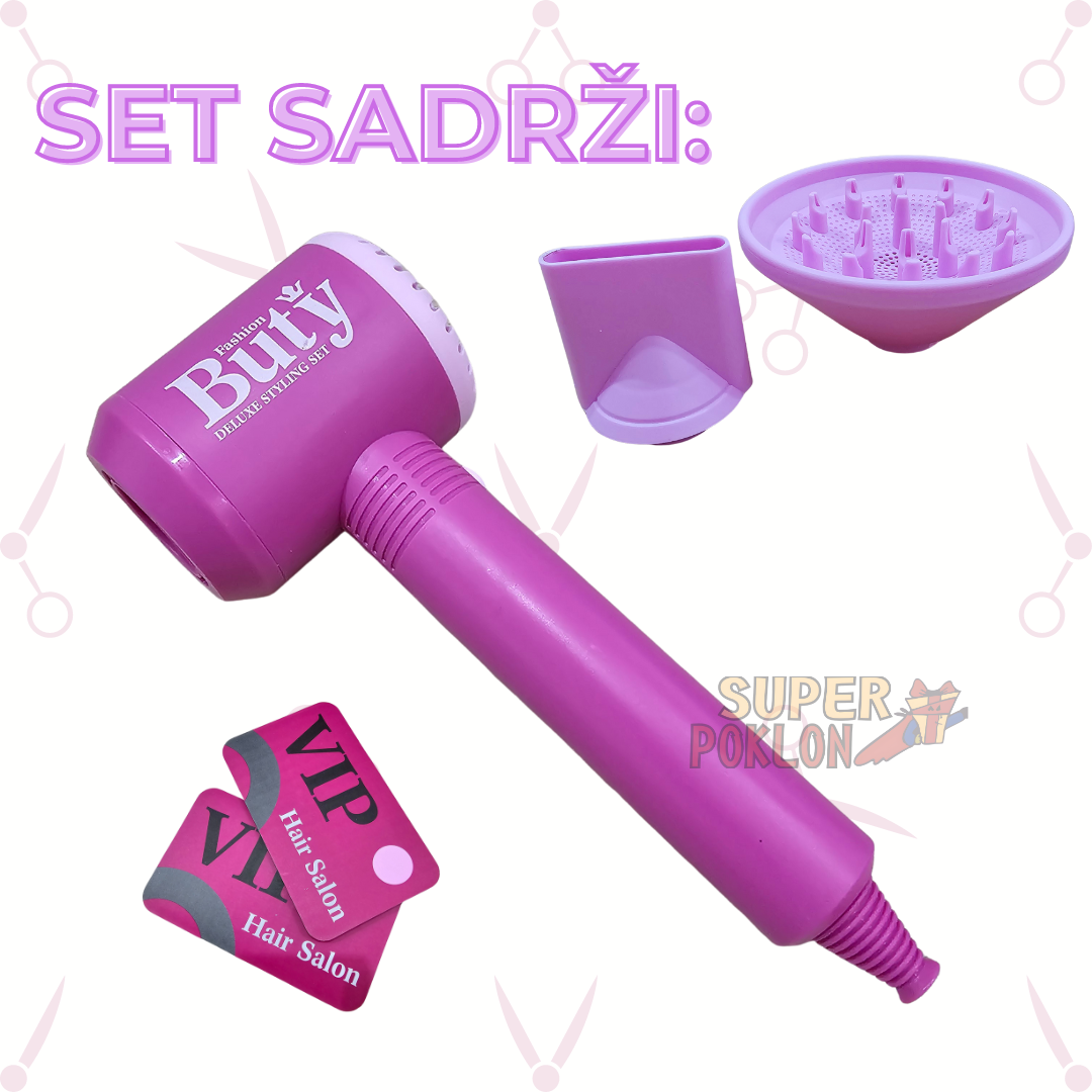 Frizerski Set - Postani Frizerka! 💇♀️👑