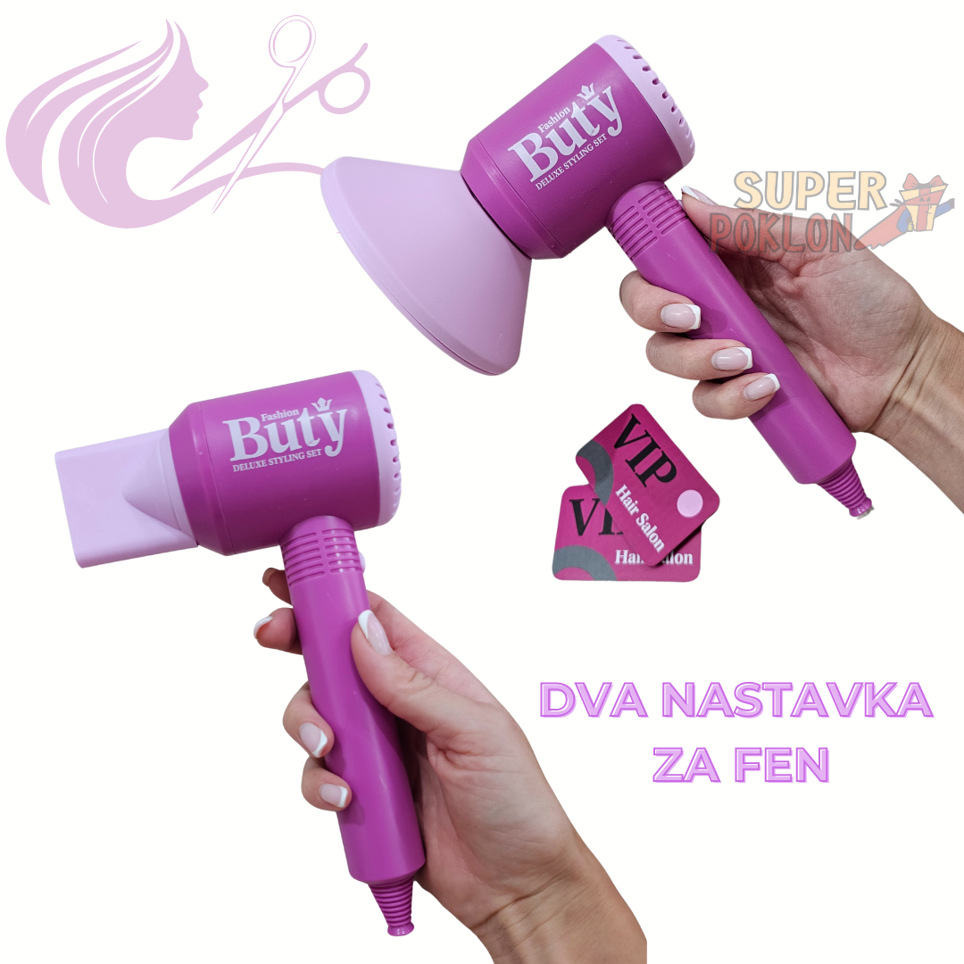 Frizerski Set - Postani Frizerka! 💇♀️👑