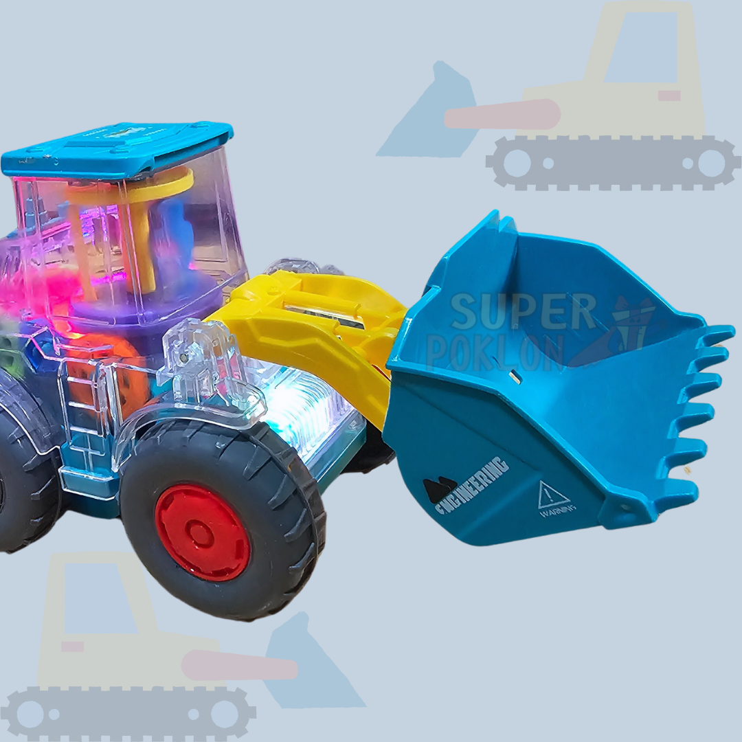 Svetleći Bager-Radna Akcija 🚧🚜