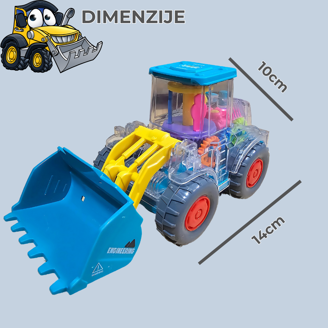 Svetleći Bager-Radna Akcija 🚧🚜