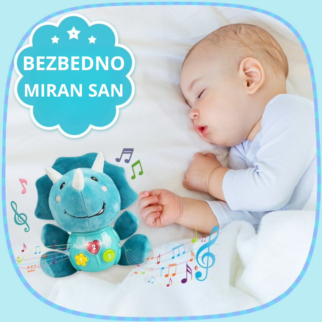 Muzički dinosaurus plišanac♫⋆。♪