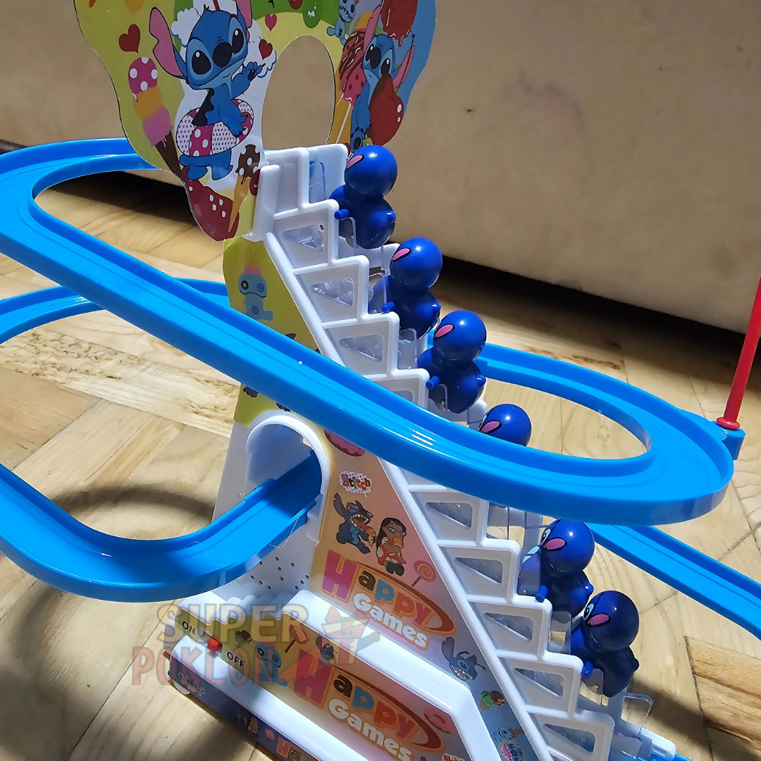 Stitch Tobogan - Muzička Zabava!🎢🎵