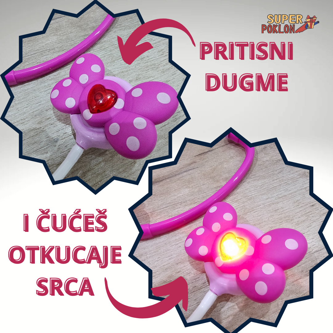 Minnie Medicinski Set – Doktorski Kofer za Devojčice (Uzrast 3+)