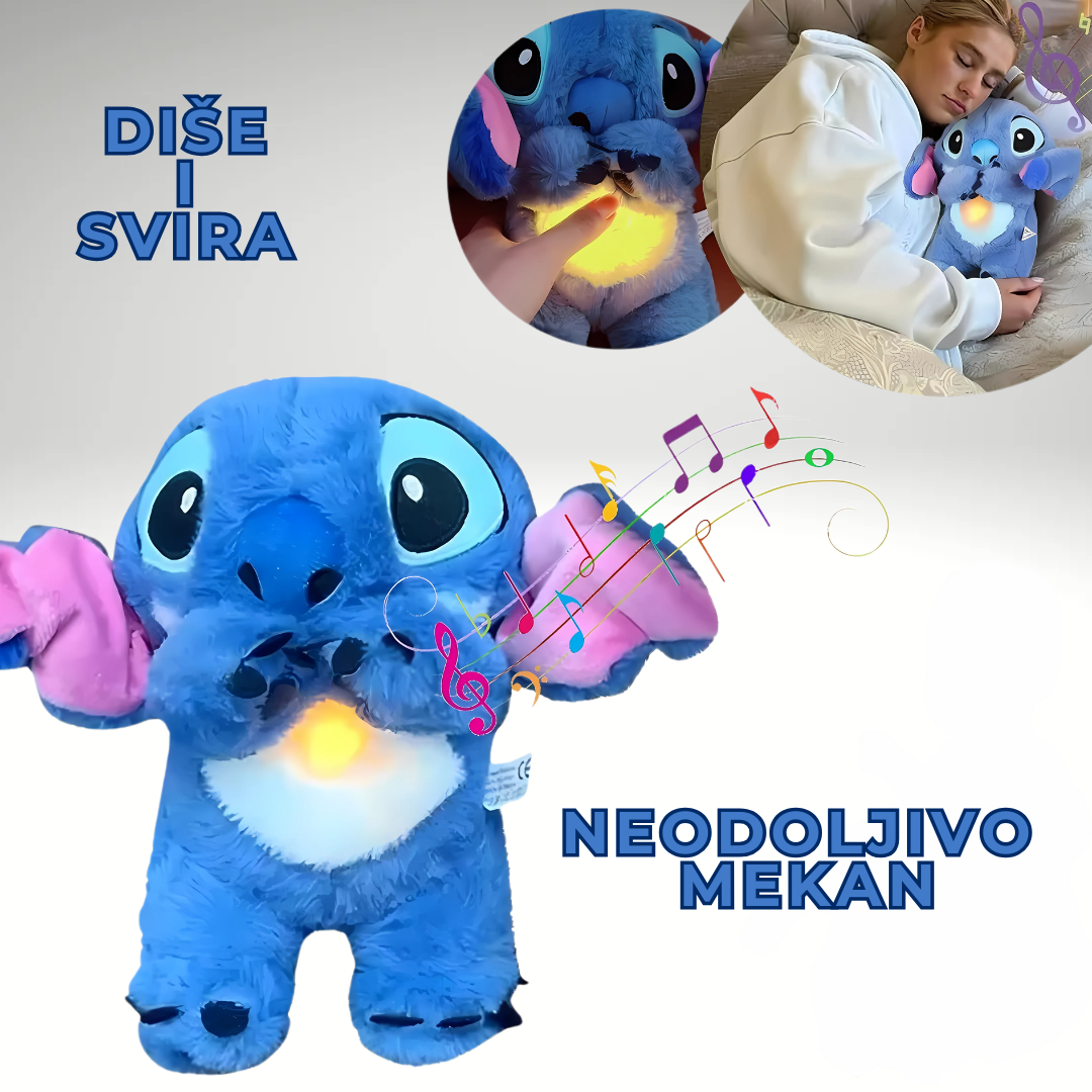 Plišani Stič koji diše – Osvaja Srca! 🎶🌟