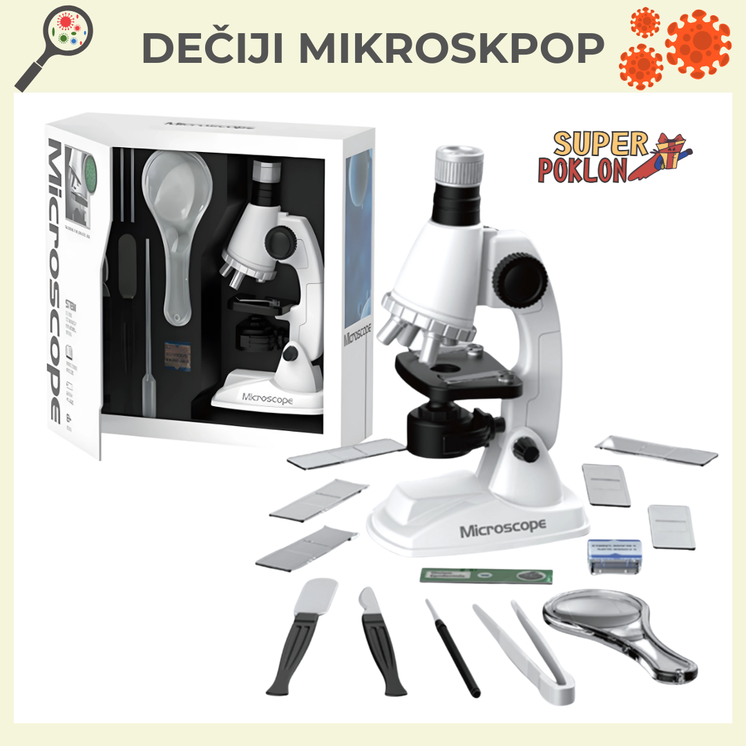 Mikroskop Set - Za Male Istraživače🔬✨