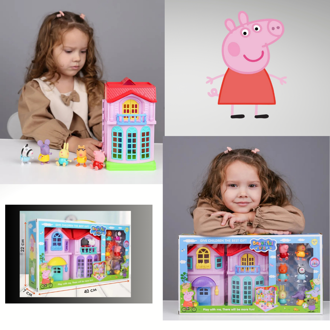 Peppa Pig - kućica sa figuricama ✨🏡