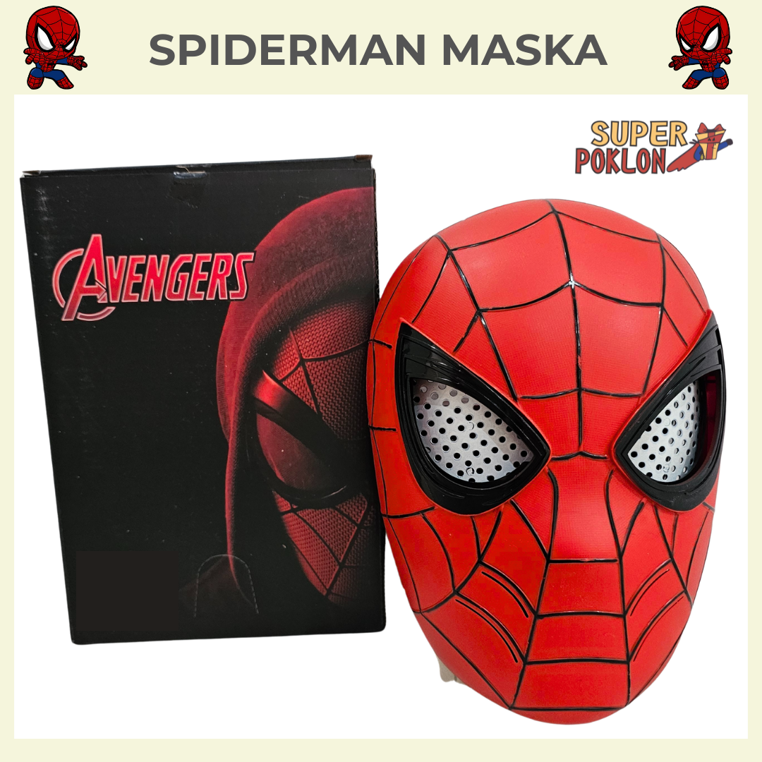 Spiderman Maska–Postani Heroj!🕷️🔥