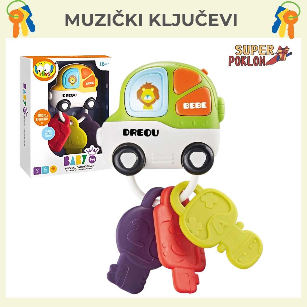 Muzički Ključići – Svetli I Svira! 🎶🔑