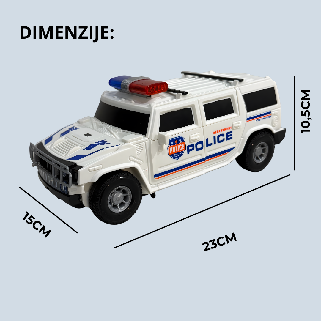 Policijski Auto-Transformer - Akcija i Avantura 🚓🤖