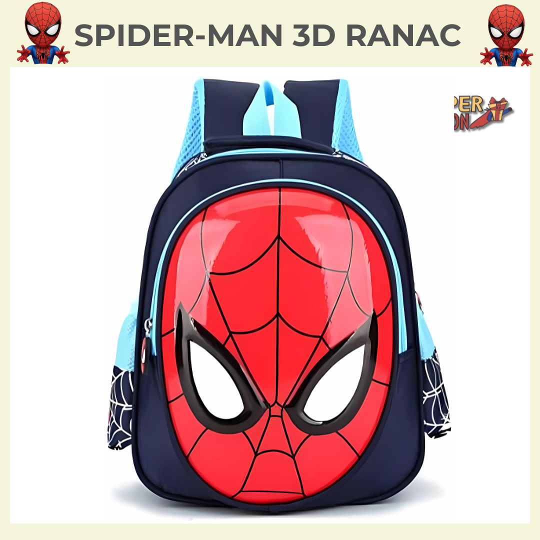3D Ranac - Spiderman! 🦸♂️🎒