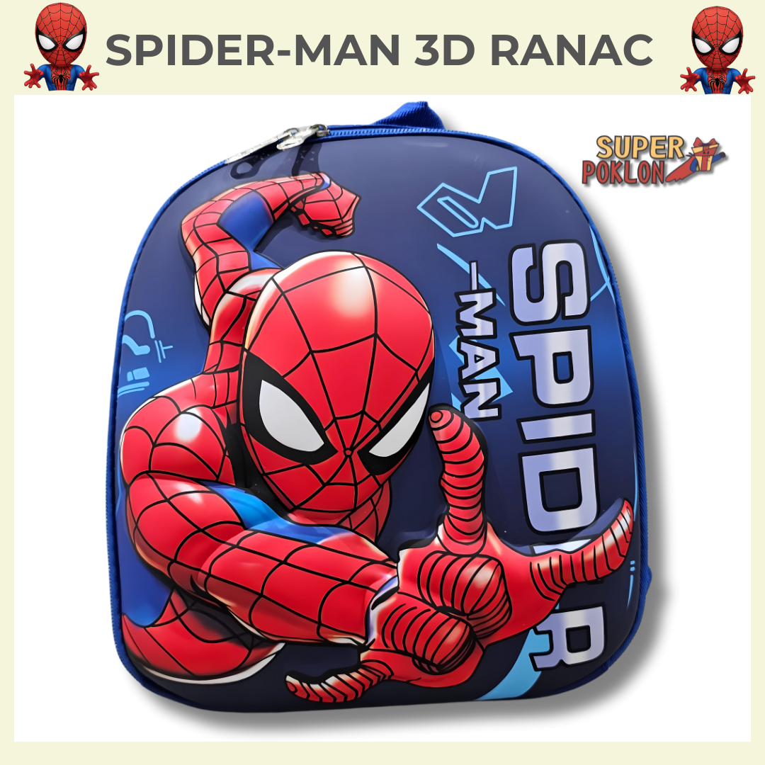 3D Ranac za Vaše Male Heroje 🕸️🎒✨