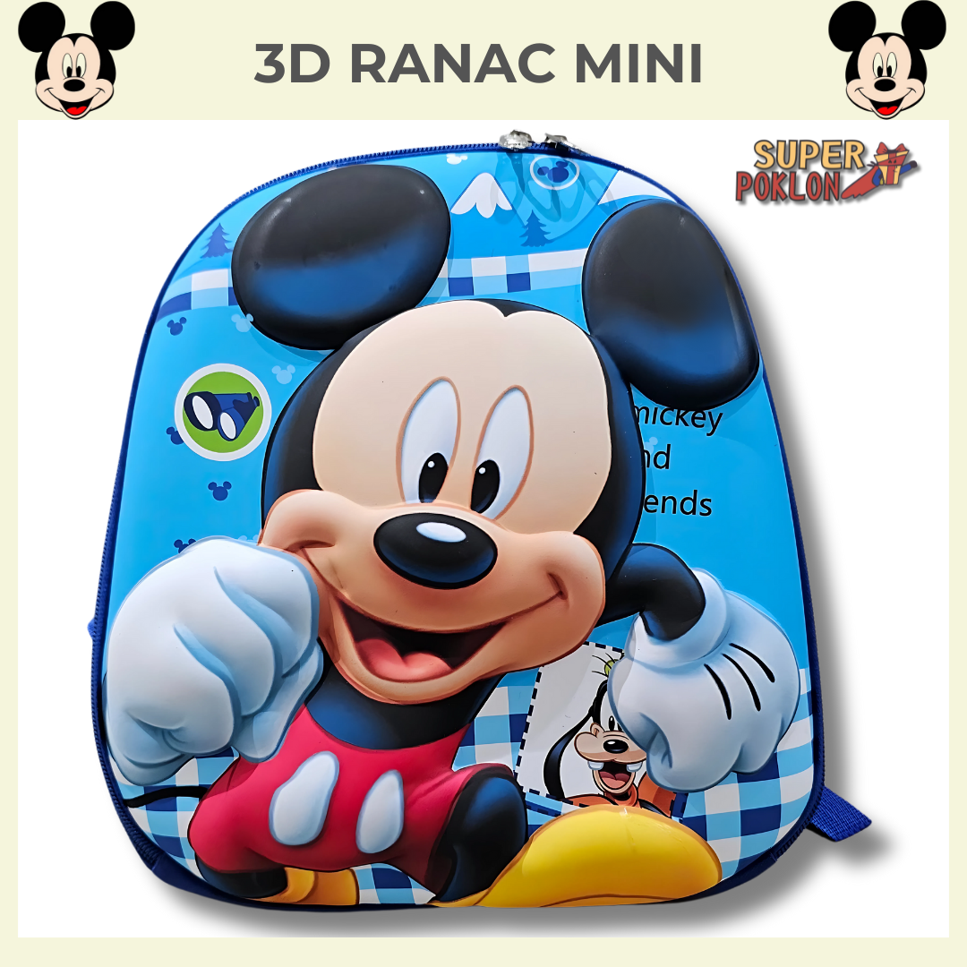 3D Ranac - Idealan Drugar za Male Avanturiste 🎈🐭🎒✨
