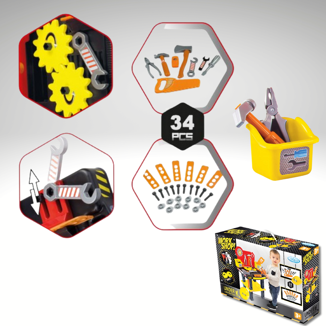 Set sa Alatom – Za Male Majstore! 🔧👷♂️