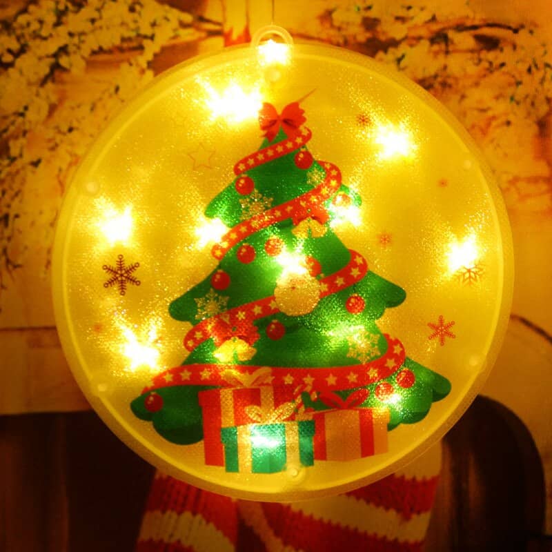 Novogodišnji Ukrasi-LED Medaljoni🎄🎁