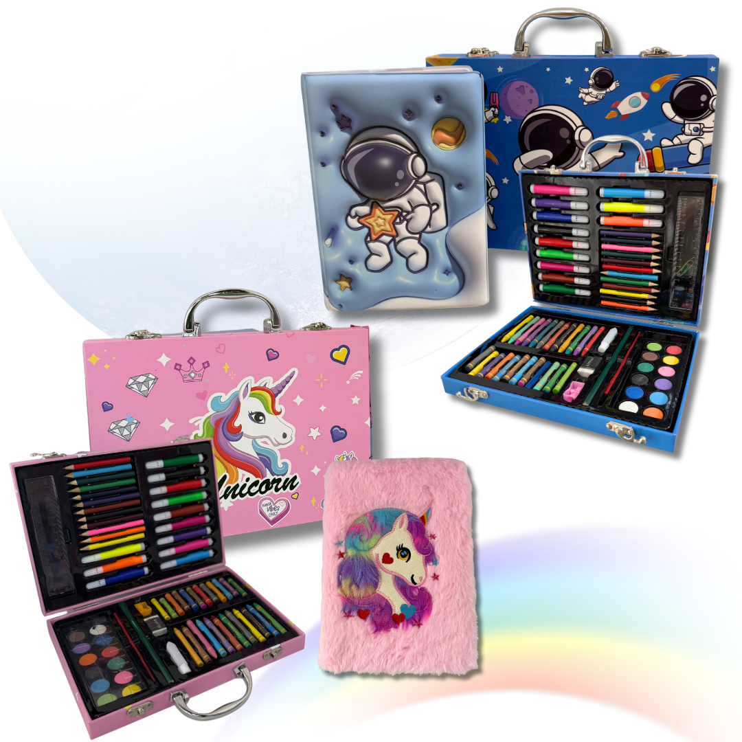 Set za Crtanje –Jednorog ili Astronaut 🚀🦄