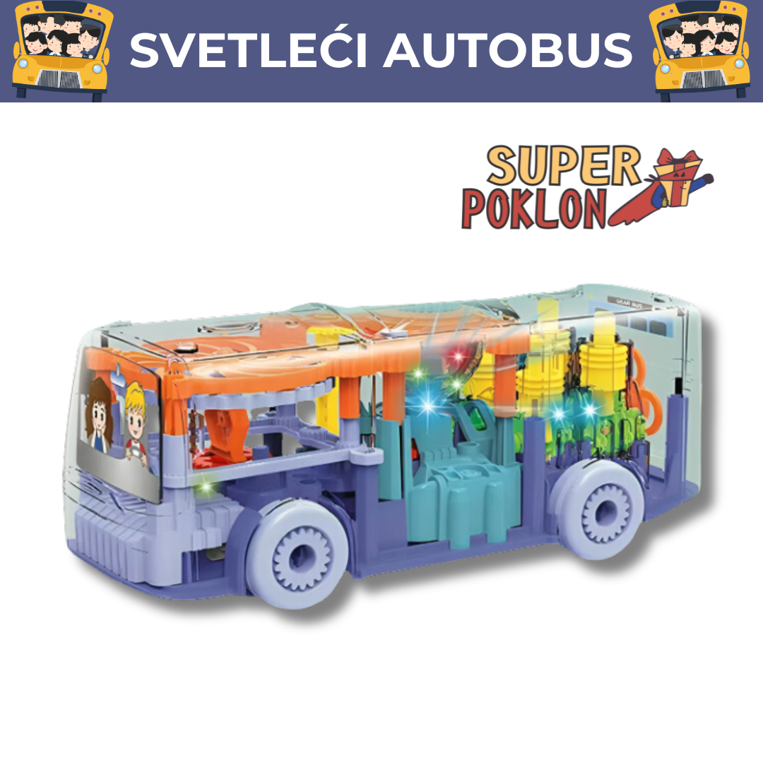 SVETLEĆI MUZIČKI AUTOBUS🎁