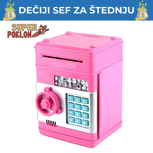 🌈 Dečiji Sef za Štednju - Male Štediše! 💰