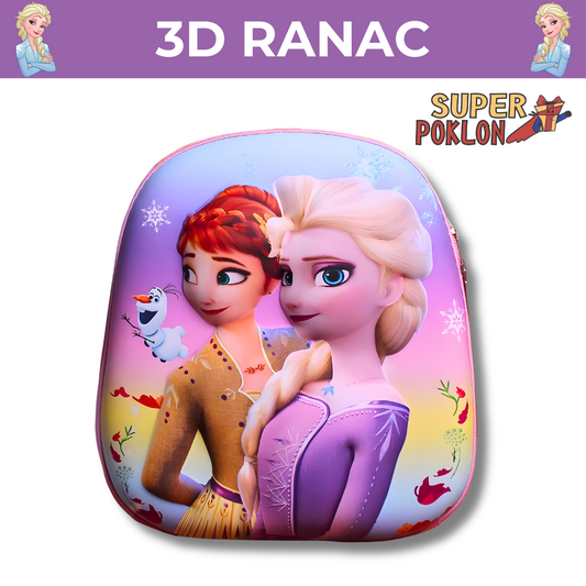 3D Ranac Frozen - Magija Svaki Dan! ❄️🎒