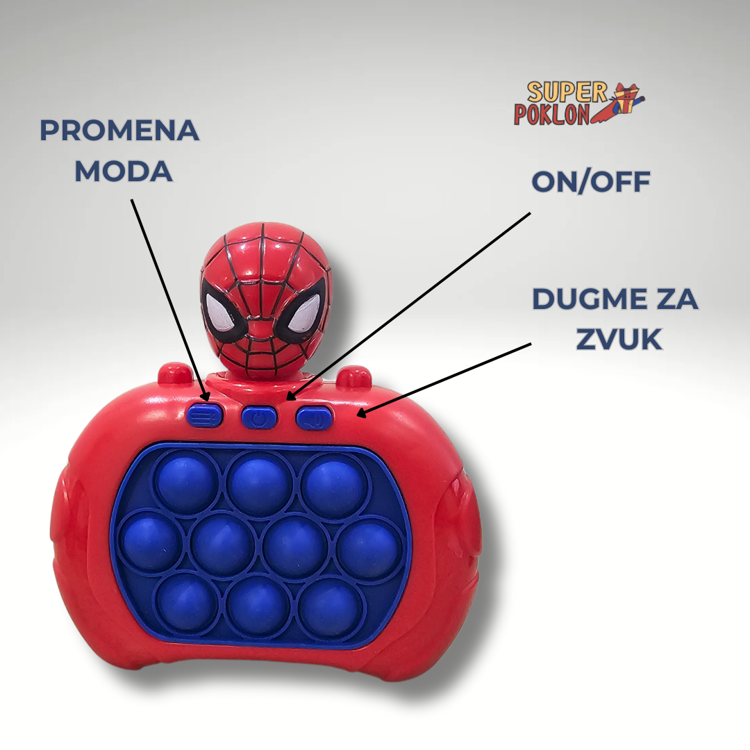 Spiderman POP IT-Konzola 4u1🕸❤️