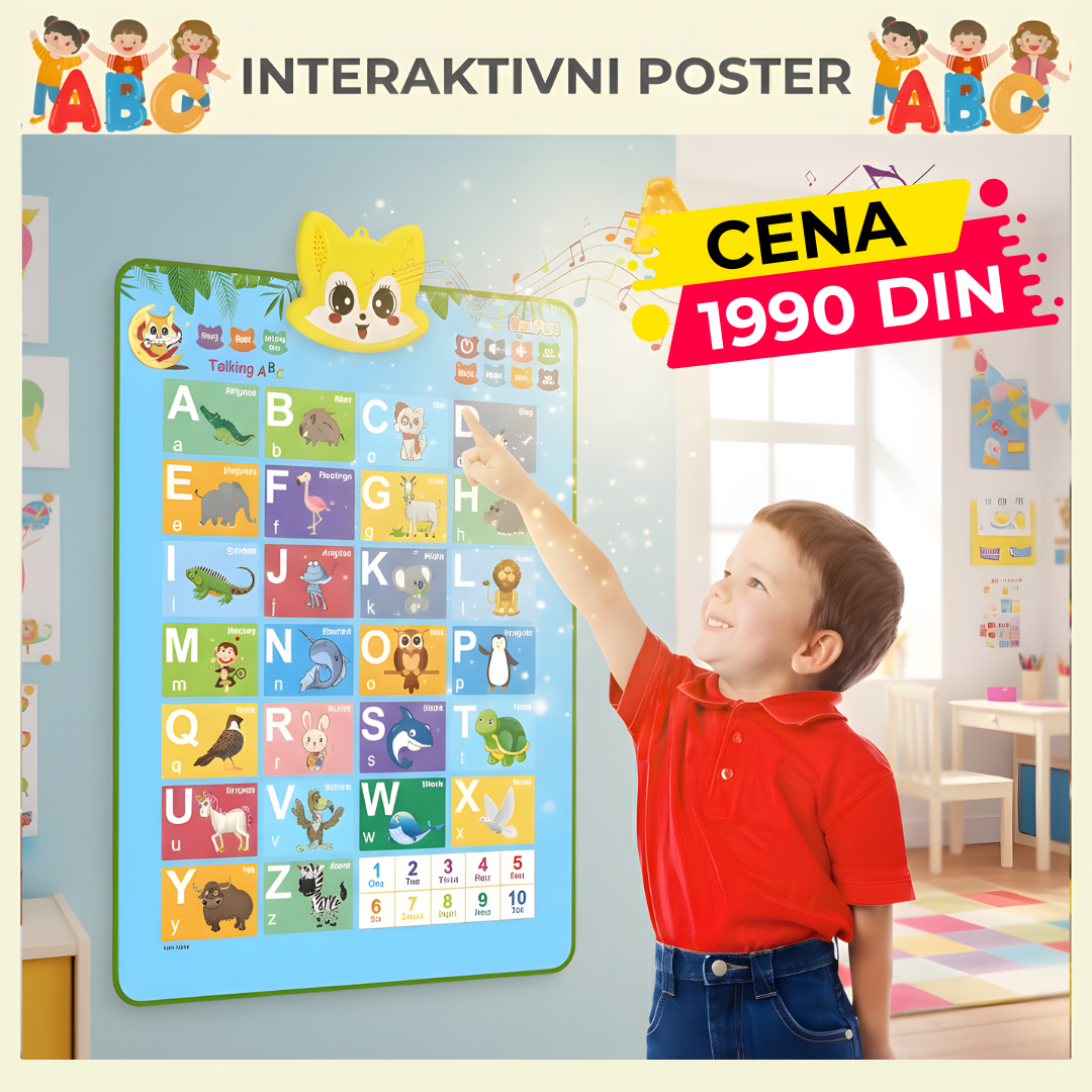 Interaktivni edukativni Poster 🧠✨