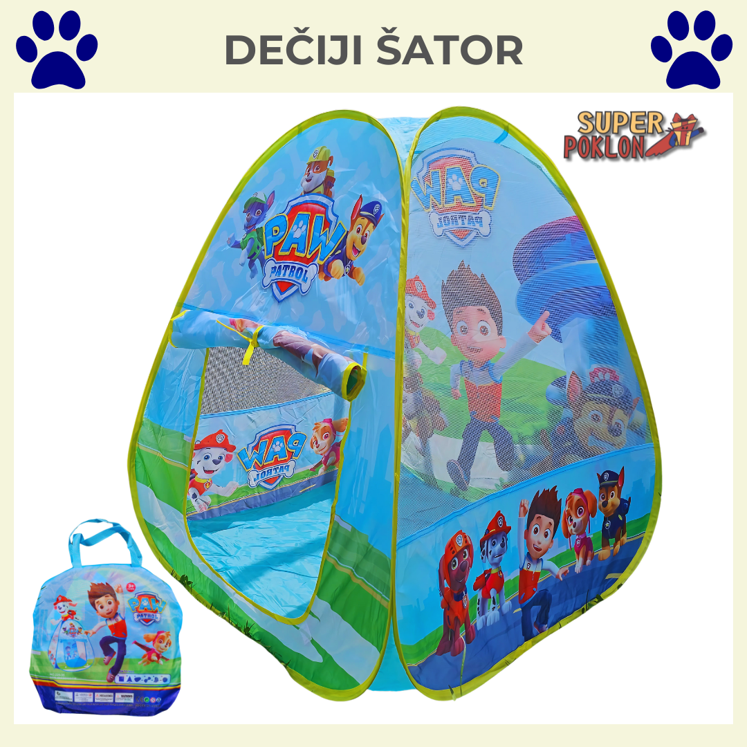 Dečiji Šator –Avantura Svaki Dan! 🐾✨