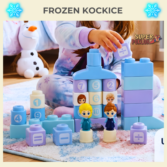 Frozen Edukativne Kocke – Set za Učenje i Igru ❄️🧩