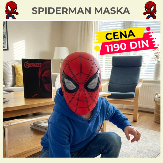 Spiderman Maska–Postani Heroj!🕷️🔥