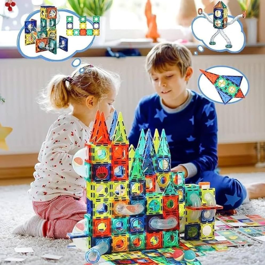 Magnetni Blokovi  – 73 Delova ! 🧲🏗️