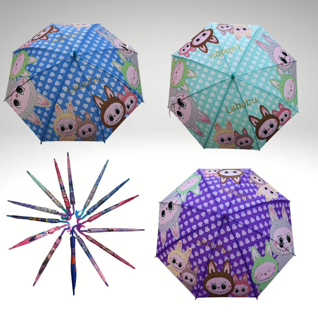 Labubu Kišobran – Šarena Zaštita Za Kišni Dan!🌧️🌧️