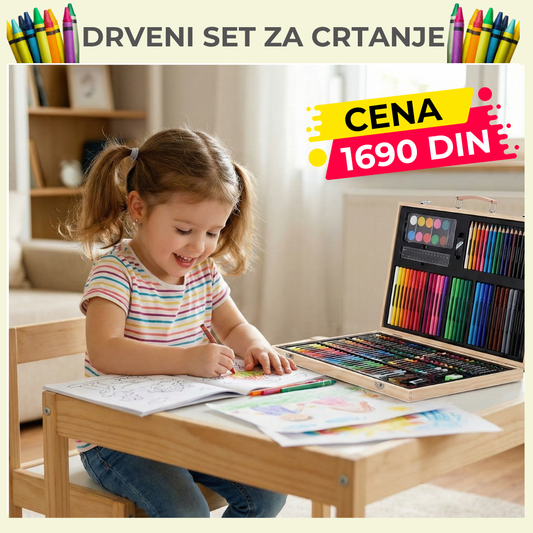 Bojice za Mlade Umetnike - 180 Raznobojnih Čarolija!