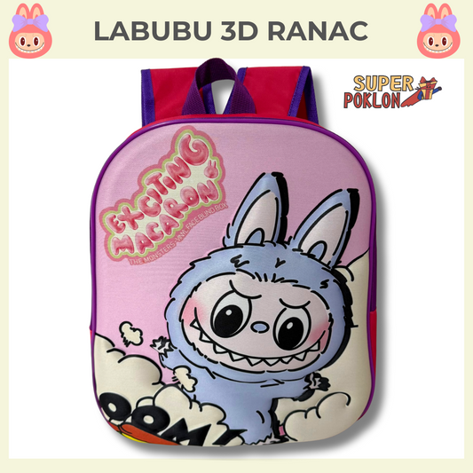 3D Labubu Ranac- Ranac za Vrtić💫🎀