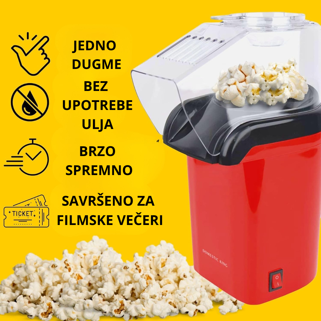 Mini Aparat za Kokice – Brze i Ukusne Kokice kod Kuće 🍿✨