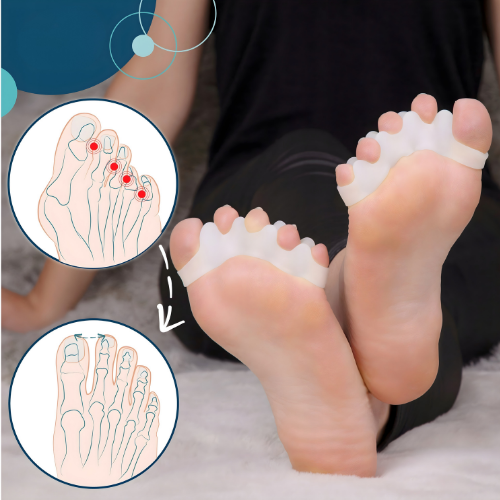 Set Silikonskih Štitnika -Za Stopala Bez Bola🦶🦶