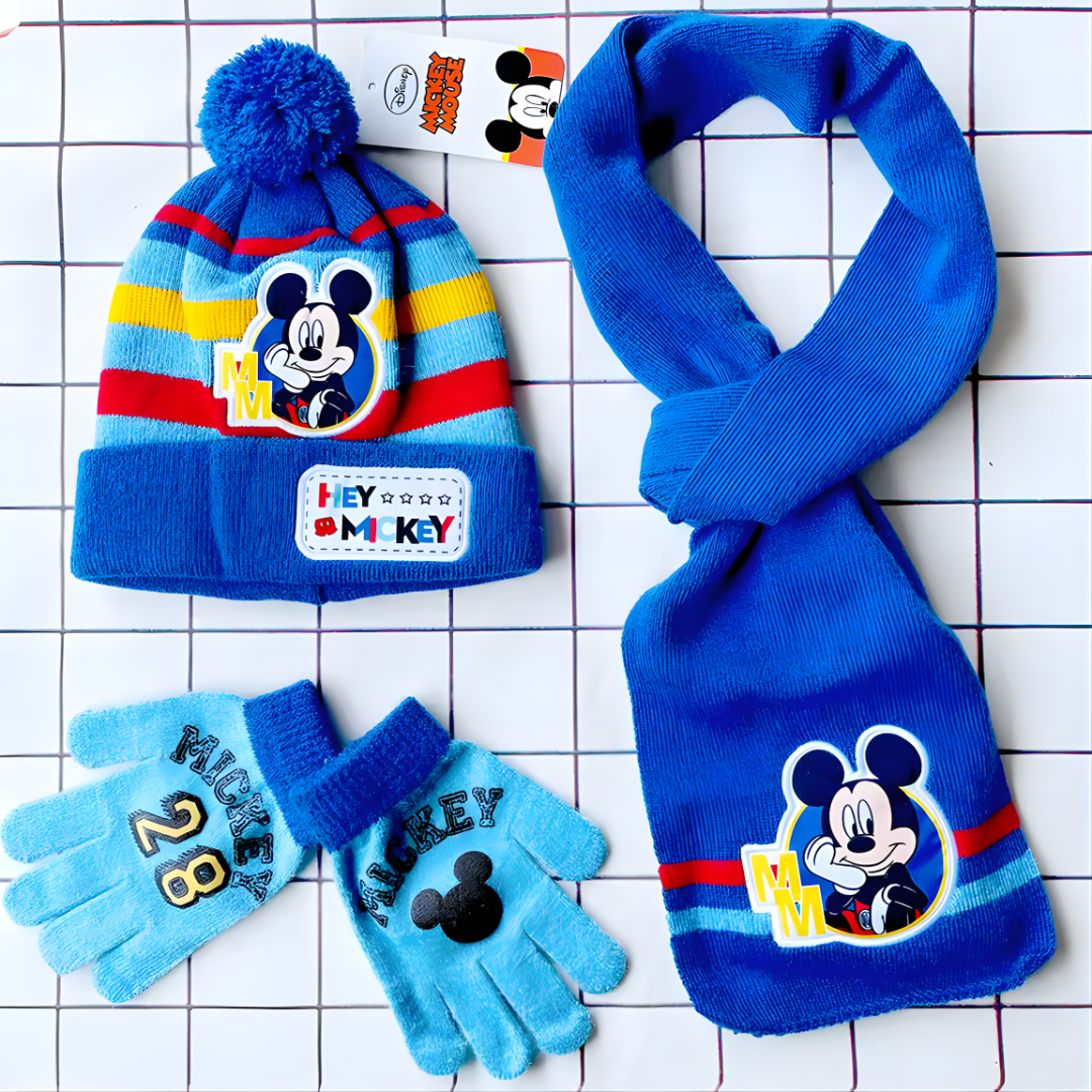Zimski Set 3 u 1  – Kapa, Šal i Rukavice❄️❄️