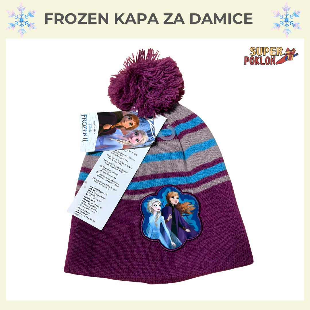 Dečija zimska kapa – Frozen ❄️❄️