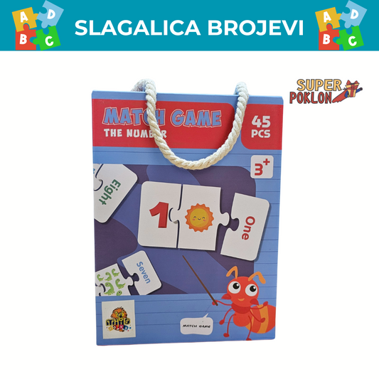 Edukativna slagalica - Zabavno Učenje od 1 do 15! 🔢🎉