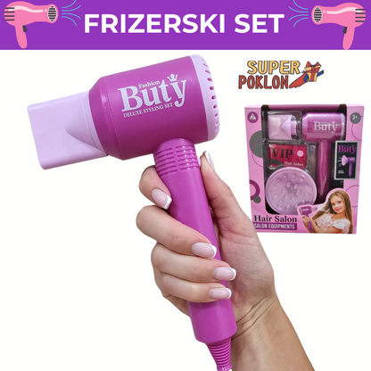 Frizerski Set - Postani Frizerka! 💇‍♀️👑