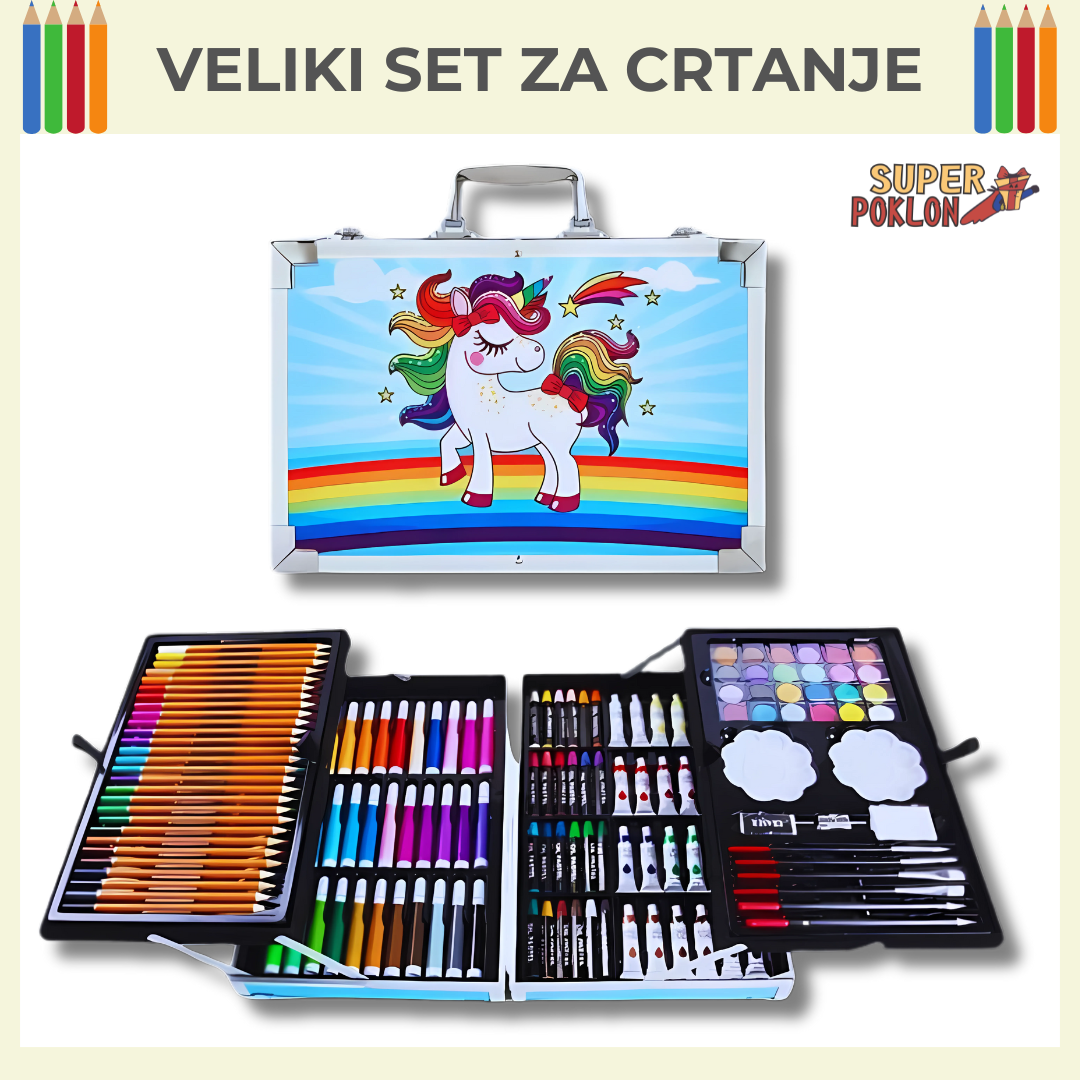 Set Za Crtanje-Probudi Maštu! 🎨🌈