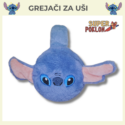 Plišani Grejači Za Uši-Mekani Stitch!❄️✨