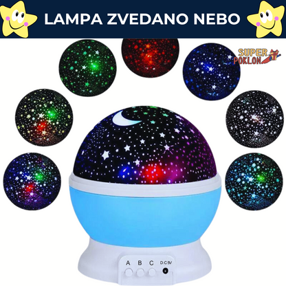 Lampa Zvezdano Nebo - Magija Noćnog Svetla! 🌟🌌