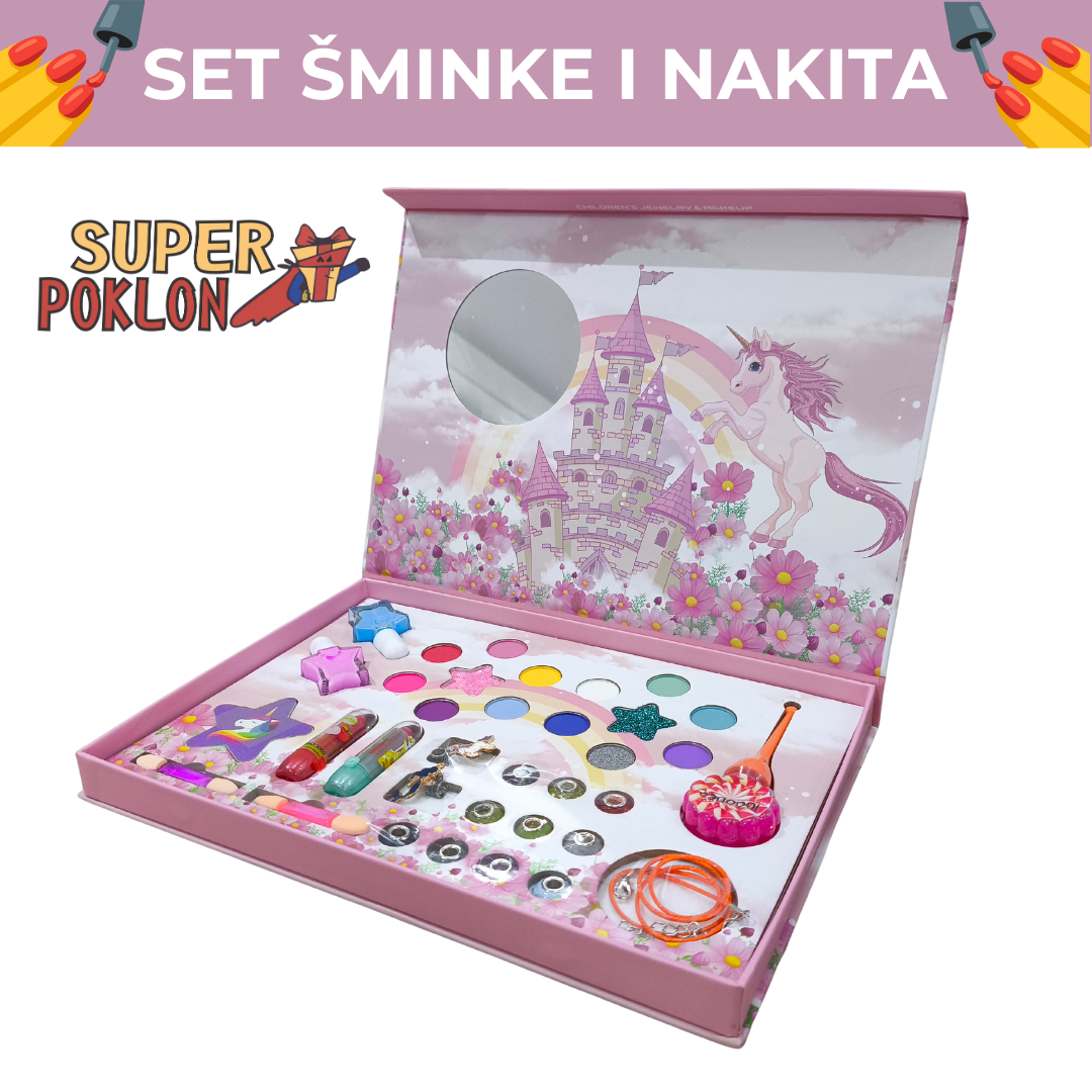 Set Šminke - Kreativnost i Zabava🎨💎