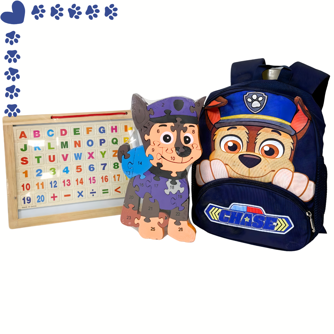 Čejs poklon set – rana, igra i učenje 🧩🎒