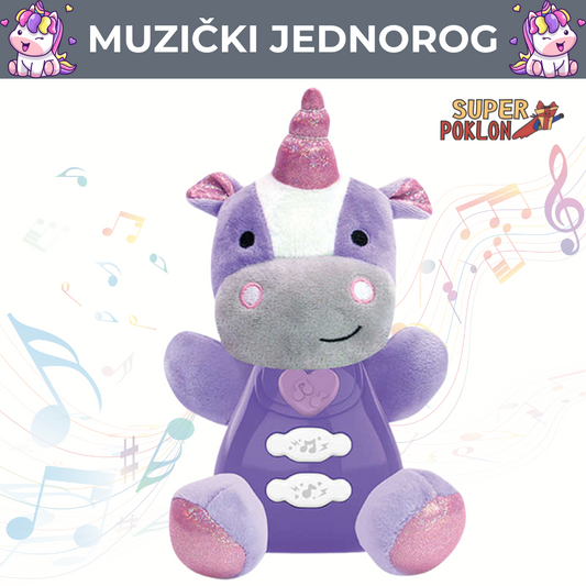 Plišani Jednorog- nežni drug! 🦄🎶