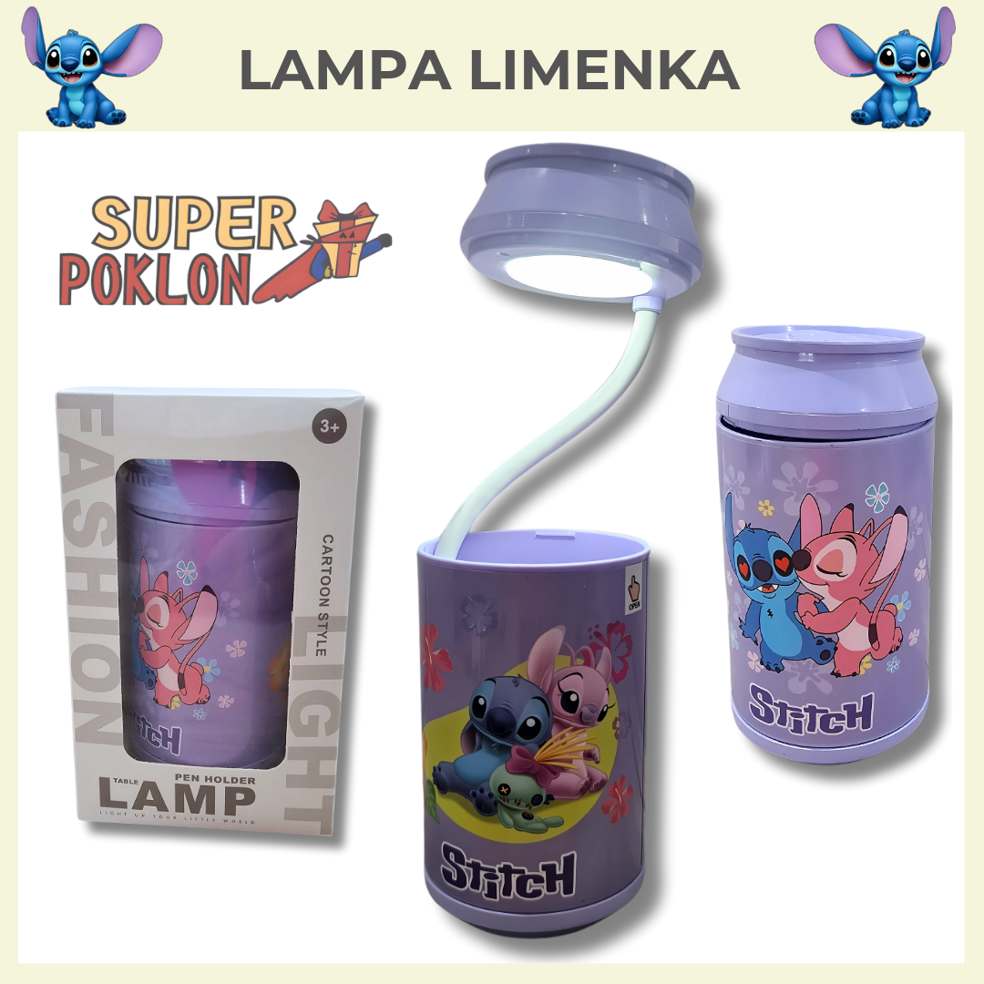 Limenka Stona Lampa-Za Sobu Sa Stilom💡🌟