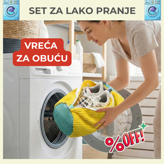 Set 2u1 Vrećica za Pranje Patika 🧺🧦