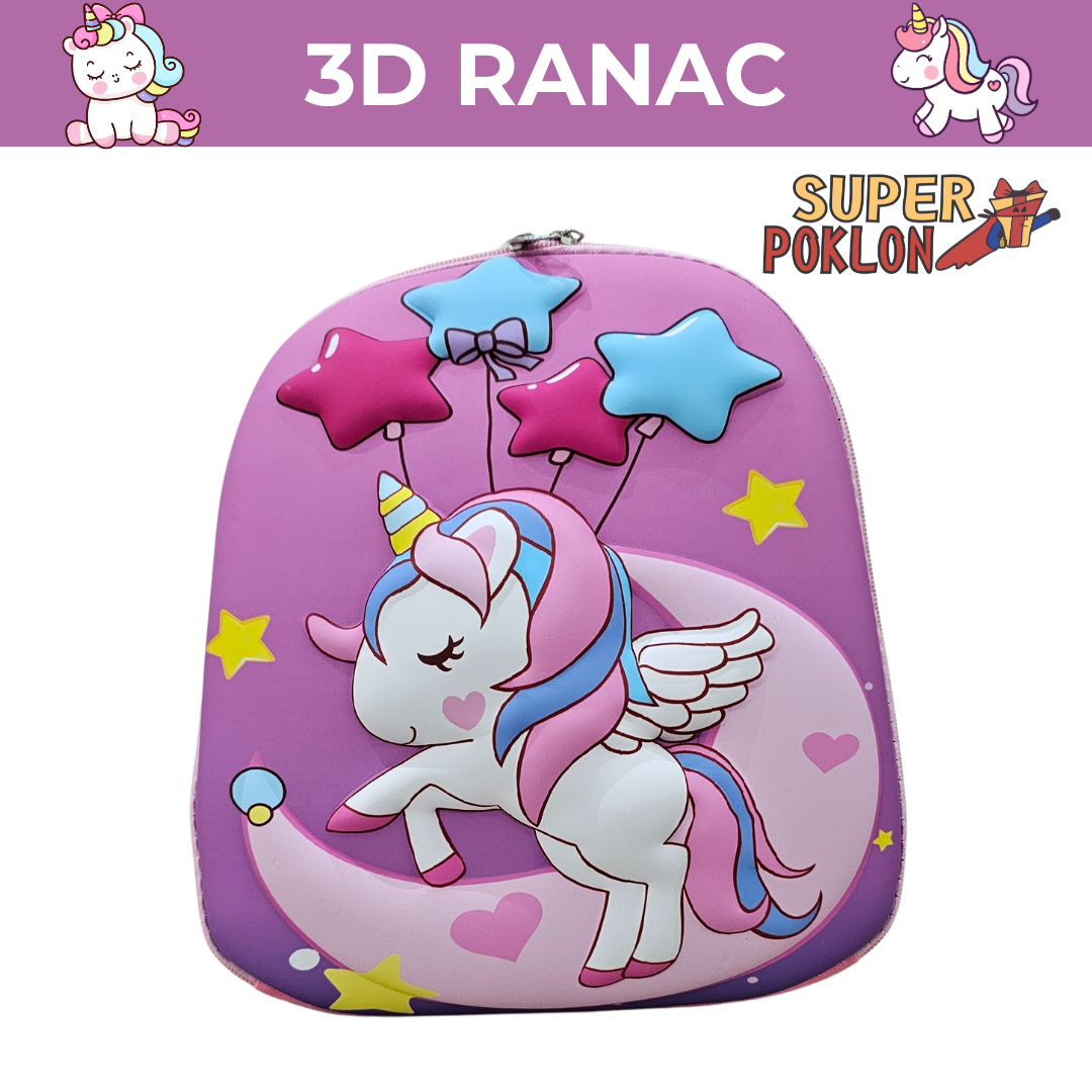 3D Ranac - Savršen Pratilac za Magične Dečije Avanture! 🦄🎒✨
