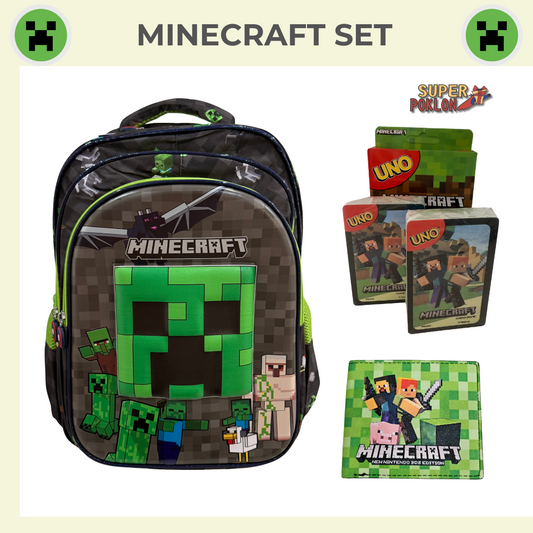 Minecraft set- Cool Školarac 2 🎒⛏