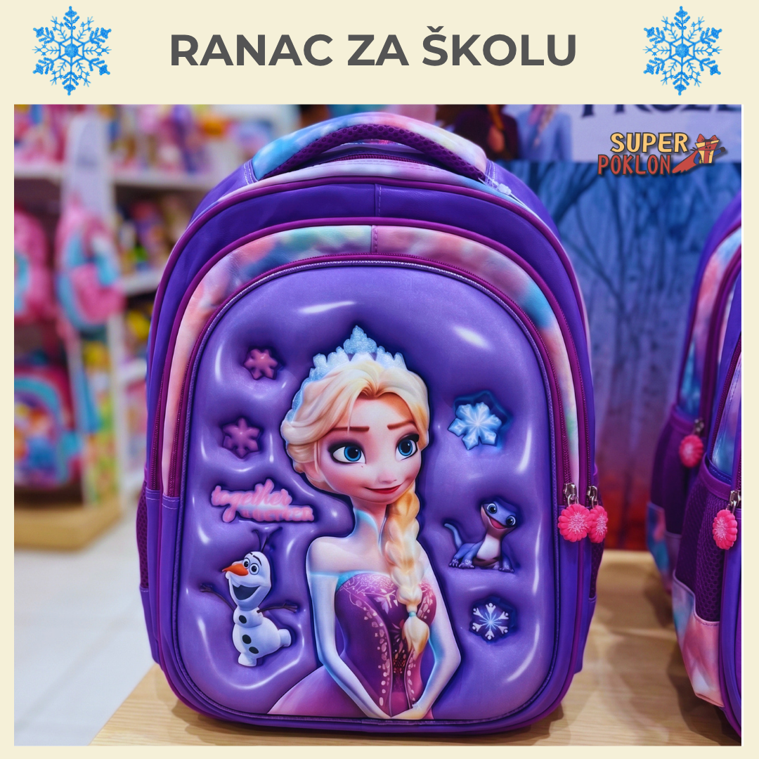 Ranac za Školu - Frozen! ❄️🎒