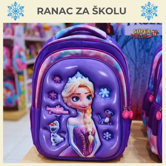 Ranac za Školu - Frozen! ❄️🎒